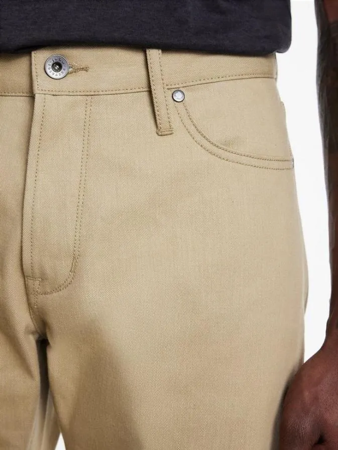 Men Jeans John Varvatos J701 8211 SELVEDGE JEANS Light Khaki