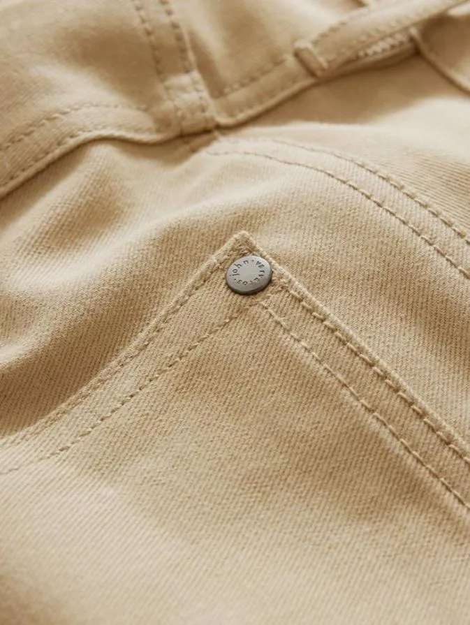 Men Jeans John Varvatos J701 8211 SELVEDGE JEANS Light Khaki