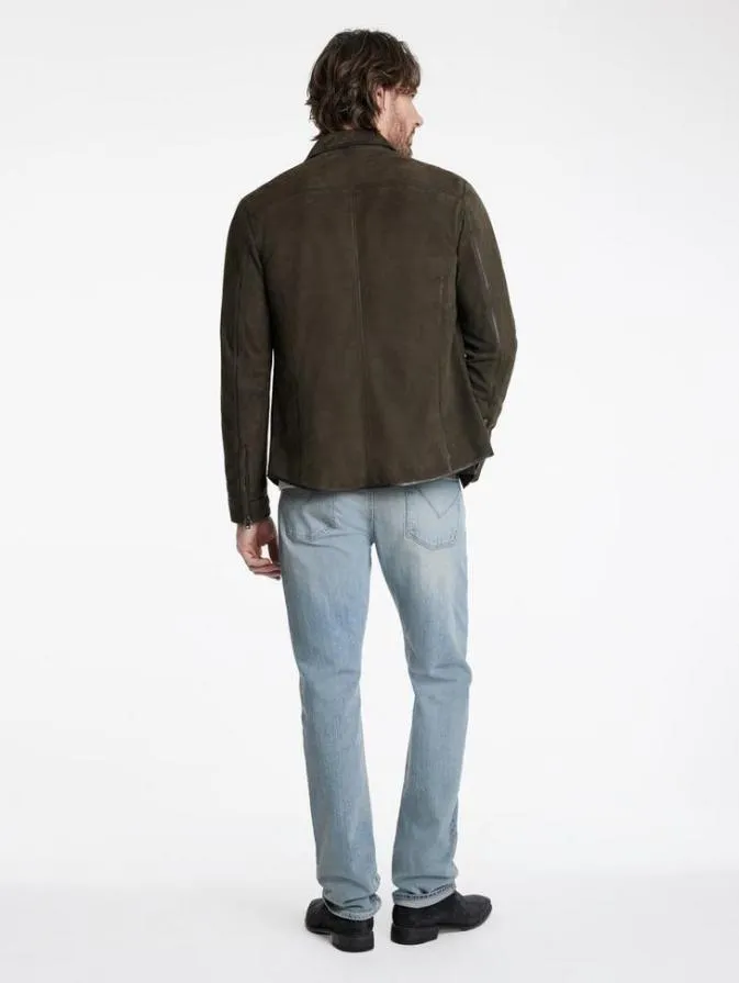 Men Jeans John Varvatos J701 8211 SUN BLEACHED DENIM Blue