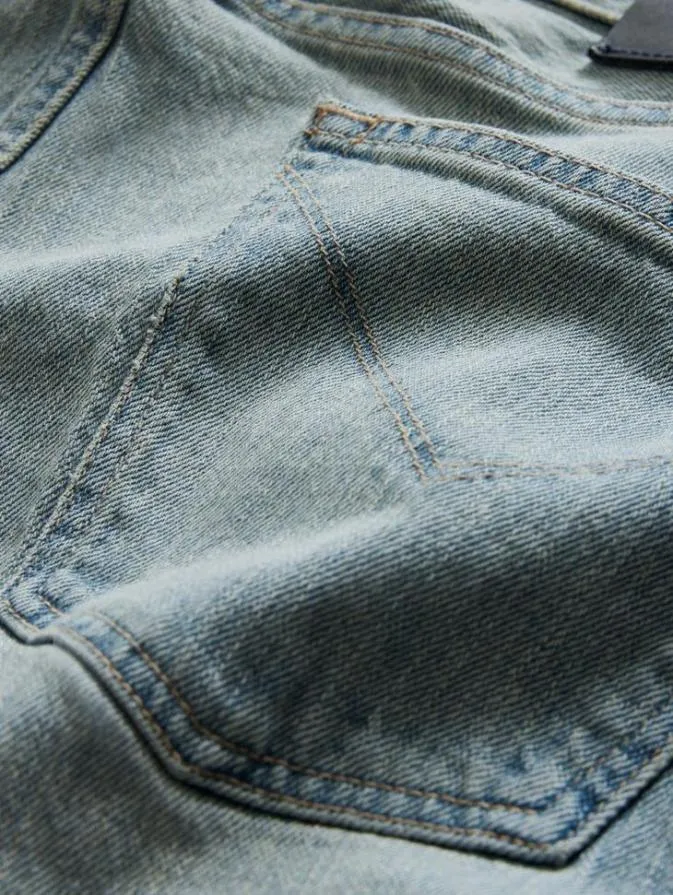 Men Jeans John Varvatos J701 8211 SUN BLEACHED DENIM Blue