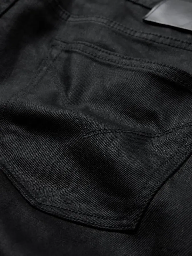 Men Jeans John Varvatos J701 COATED Black Tint