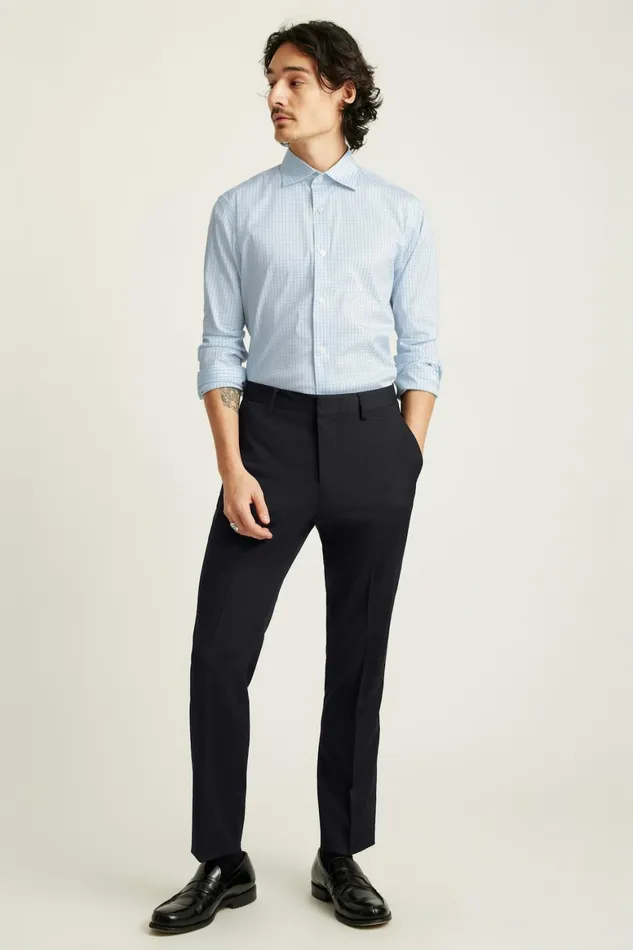 Men Jetsetter Stretch Dress Shirt Lake Blues Gingham Bonobos Business Casual Shirts Men Jetsetter Stretch Dress Shirt Lake Blues Gingham Bonobos Business Casual Shirts