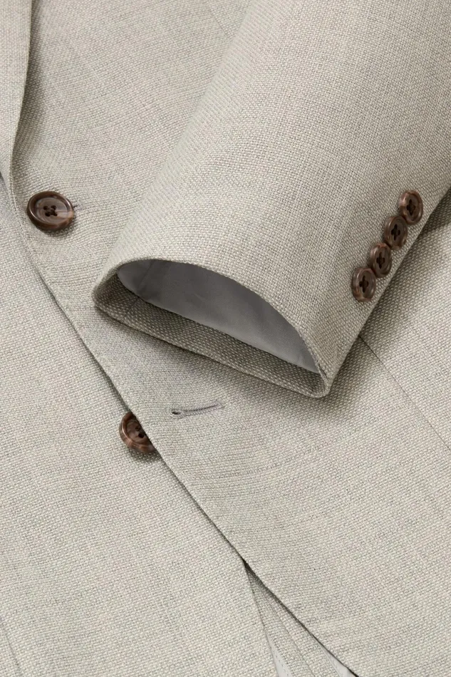 Men Jetsetter Unconstructed Italian Wool Blazer Light Grey Bonobos Blazers and Sport Coats