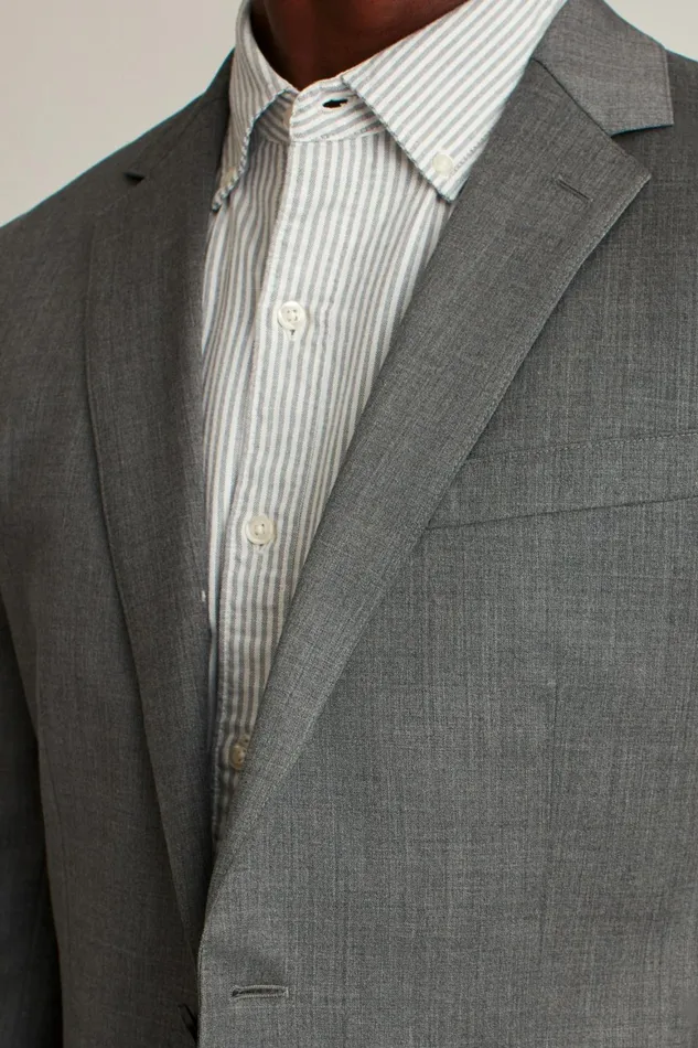 Men Jetsetter Wool Blazer Grey Bonobos Blazers and Sport Coats