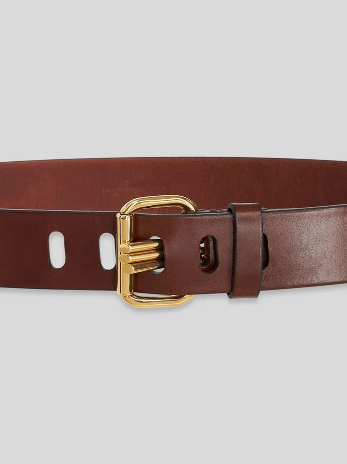 Men Leather Belt Etro Belts
