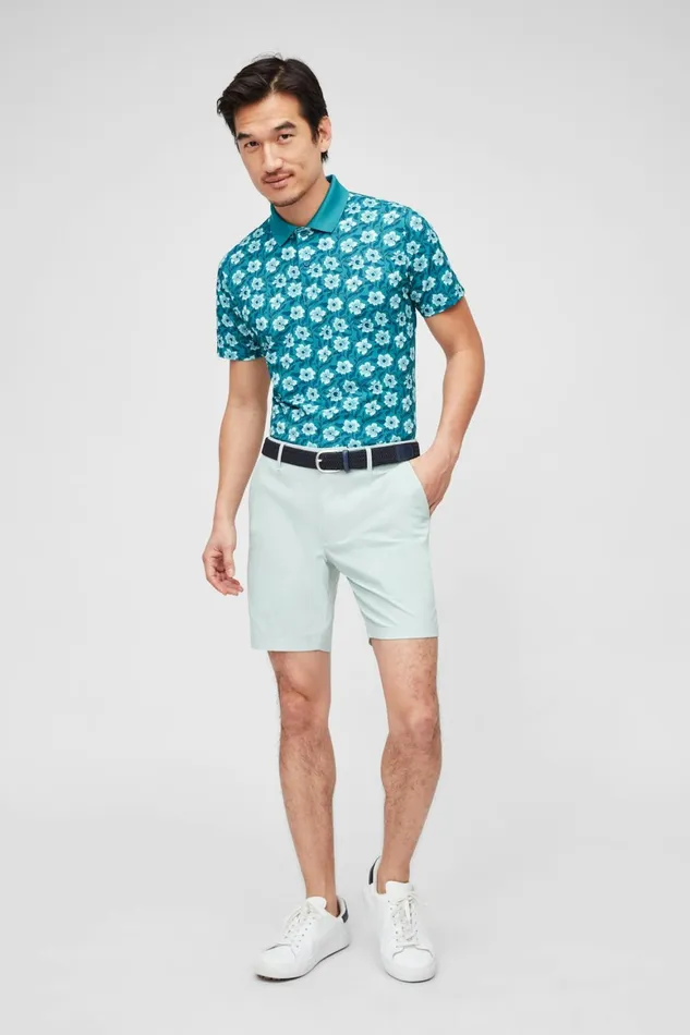 Men Lightweight Golf Short Mint Green Bonobos Golf Shorts