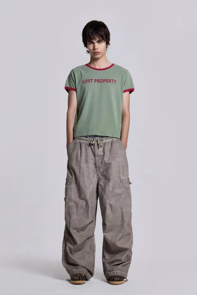 Men Lost Property Ringer Tee Jaded London TShirts and Vests