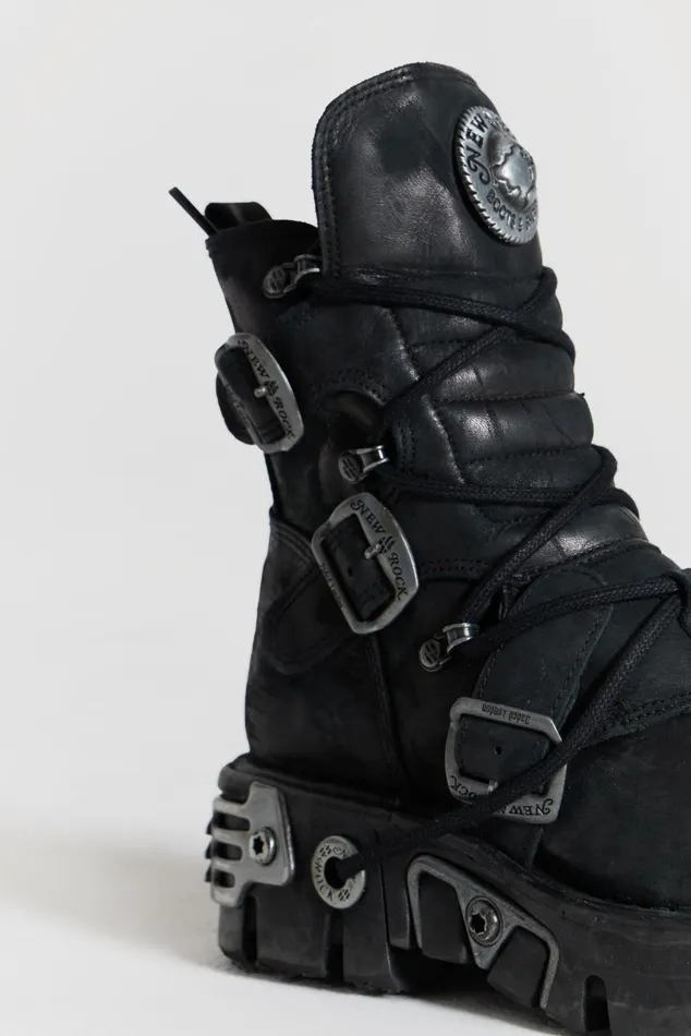 Men New Rock Tower Ankle Boot Jaded London Footwear
