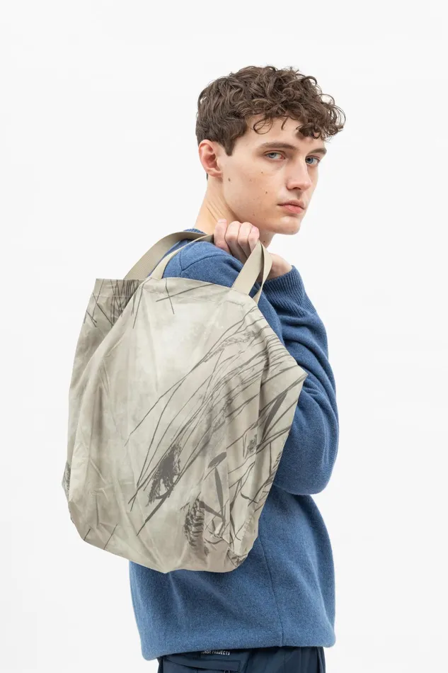 Men Norse Projects Accessories Print Technical Tote Light Khaki
