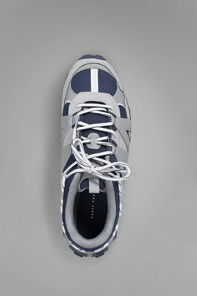 Men Norse Projects Footwear Climbing Runner Slate Grey