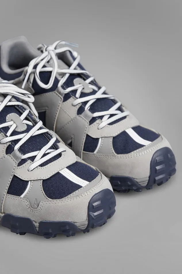 Men Norse Projects Footwear Climbing Runner Slate Grey