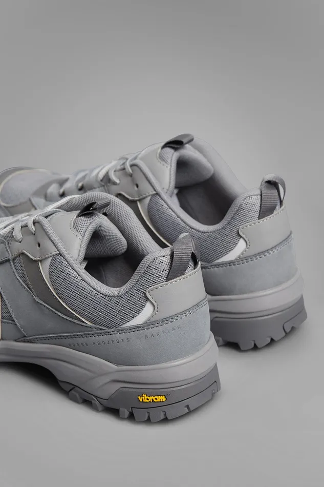 Men Norse Projects Footwear Mesh Runner Slate Grey