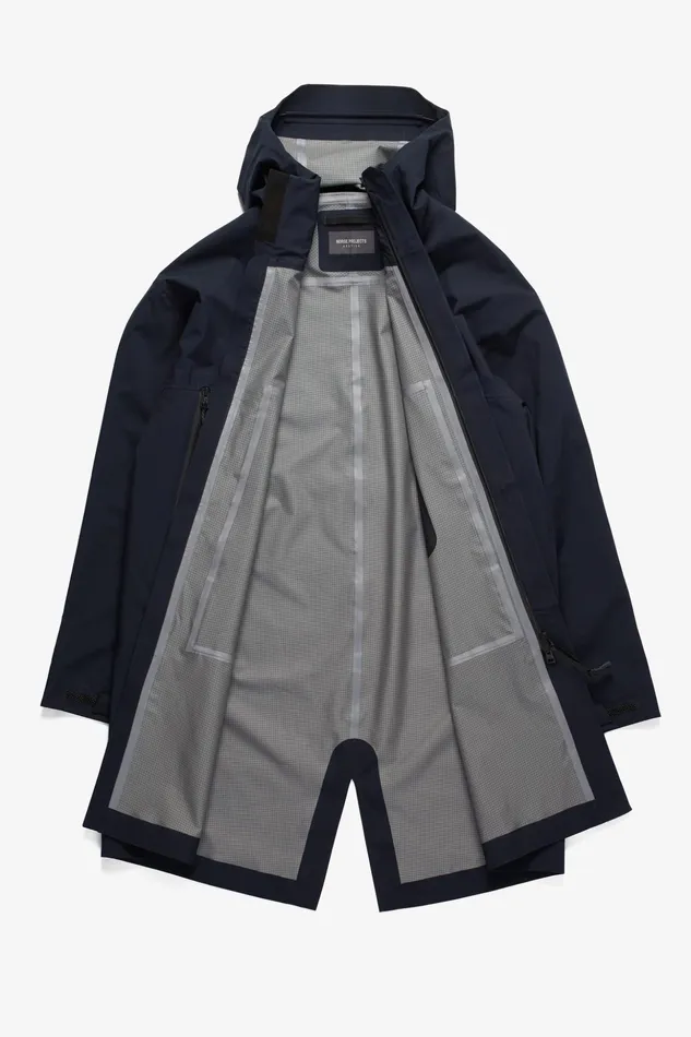 Men Norse Projects Outerwear 3L Waterproof M51 Parka Dark Navy
