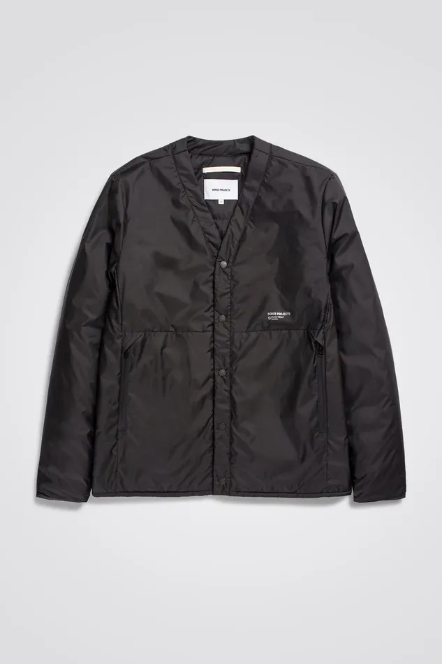 Men Norse Projects Outerwear Otto Light Pertex Black