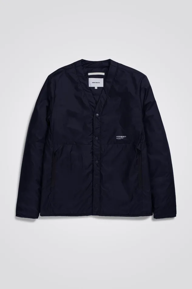 Men Norse Projects Outerwear Otto Light Pertex Dark Navy