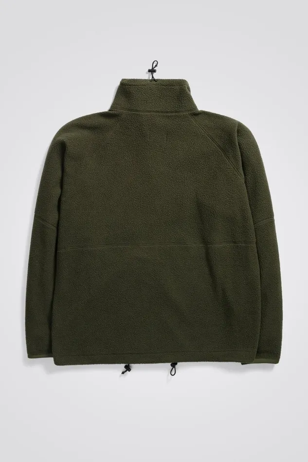 Men Norse Projects Outerwear Tycho Fleece Full Zip Jacket Ivy Green