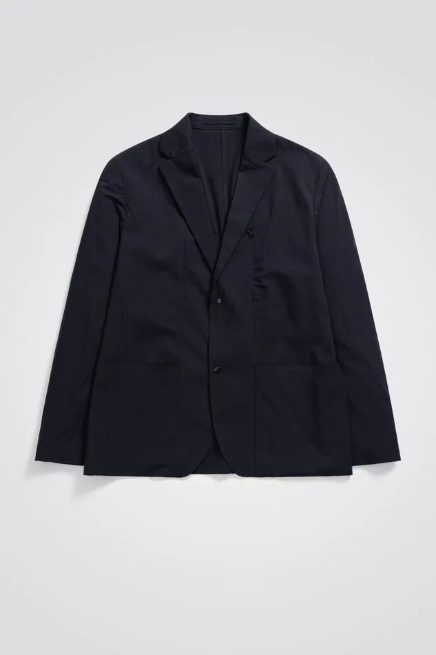 Men Norse Projects Overshirts Emil Travel Light Dark Navy