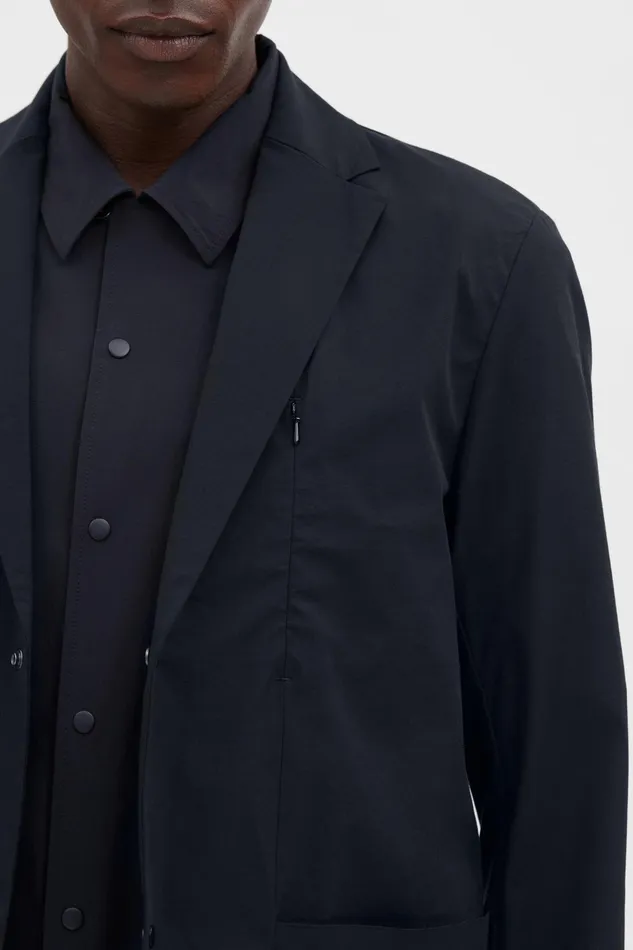 Men Norse Projects Overshirts Emil Travel Light Dark Navy