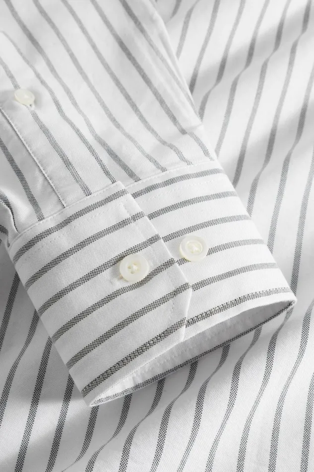 Men Norse Projects Shirting Algot Oxford Monogram Shirt Spruce Green