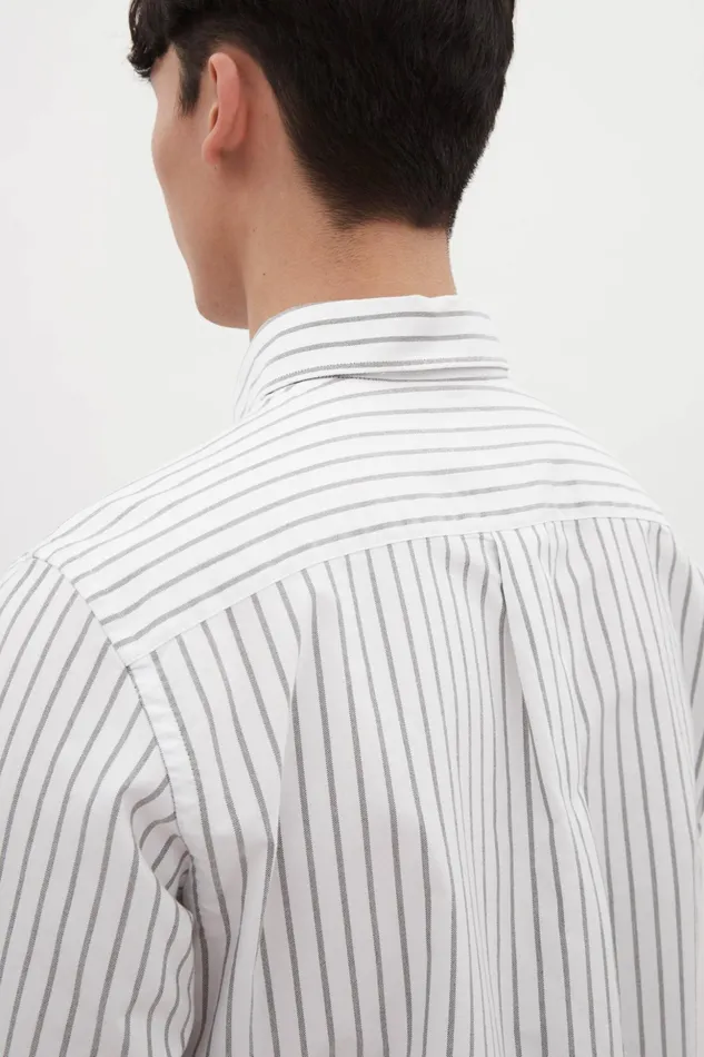 Men Norse Projects Shirting Algot Oxford Monogram Shirt Spruce Green