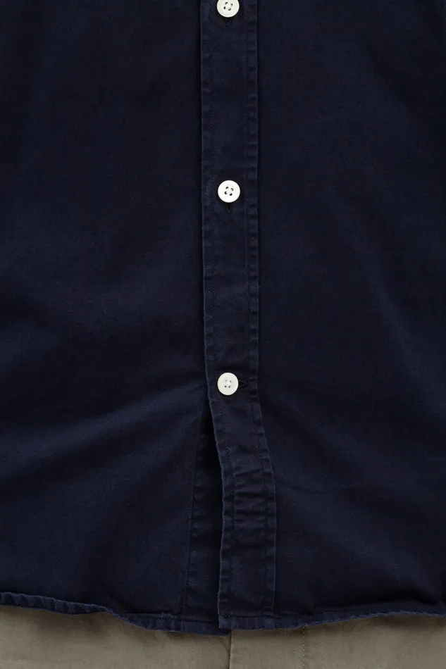 Men Norse Projects Shirting Anton Light Twill Shirt Dark Navy
