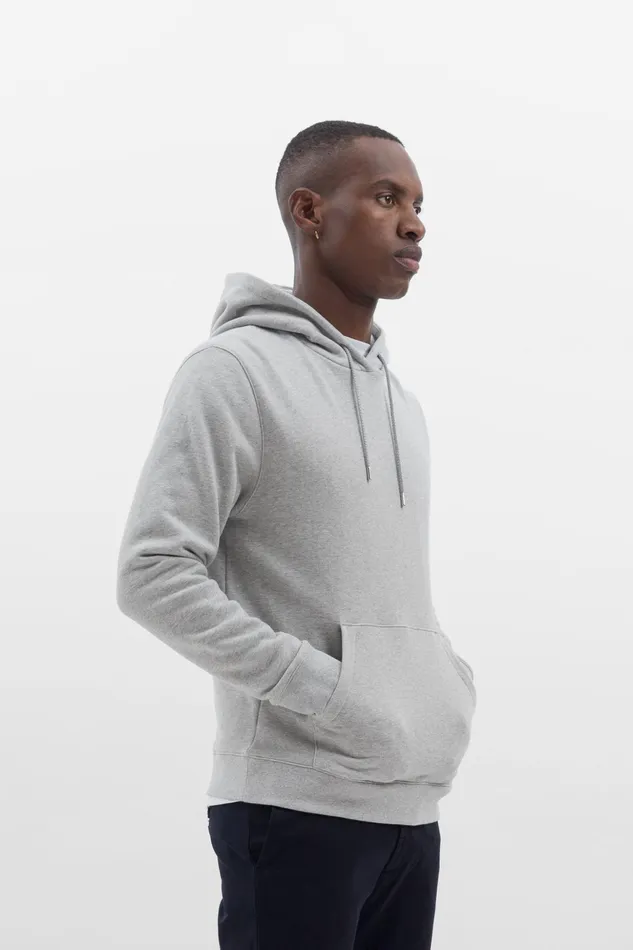 Men Norse Projects Sweatshirts Vagn Classic Hoodie Light Grey Melange