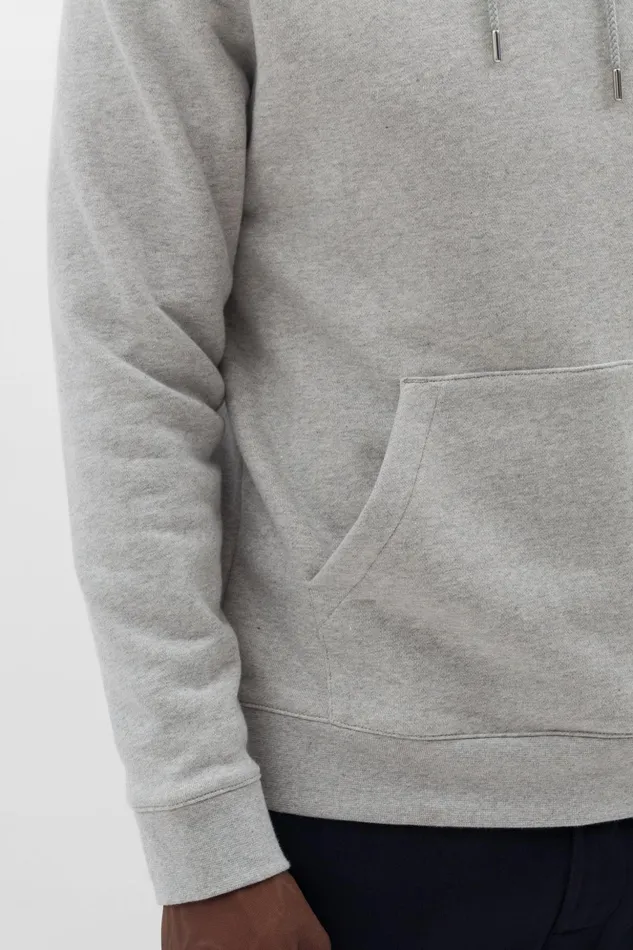 Men Norse Projects Sweatshirts Vagn Classic Hoodie Light Grey Melange