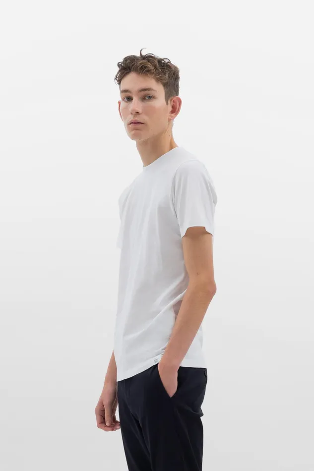 Men Norse Projects TShirts Niels Standard Tshirt White
