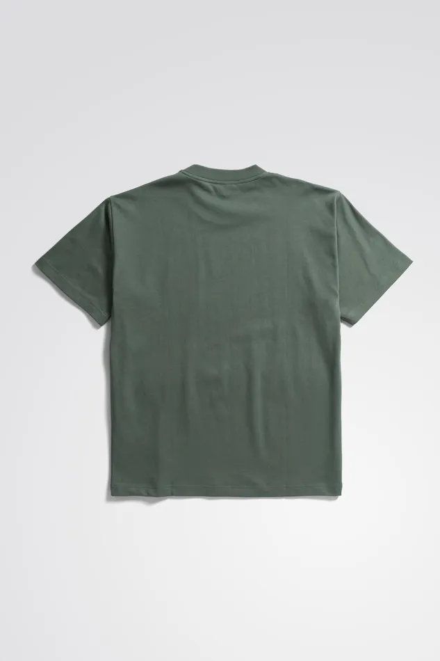 Men Norse Projects TShirts Simon Loose Organic Heavy Jersey Large N TShirt Spruce Green