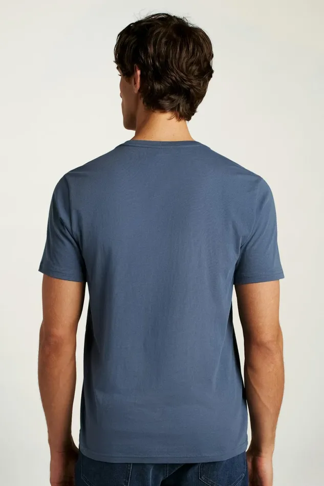 Men Organic Cotton VNeck Tee Bright Navy Bonobos Short Sleeve Tees