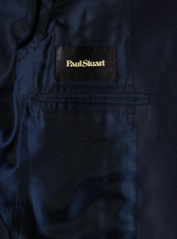 Men Paul Stuart Blazers and Jackets Super 110s Wool Soft Suit Navy