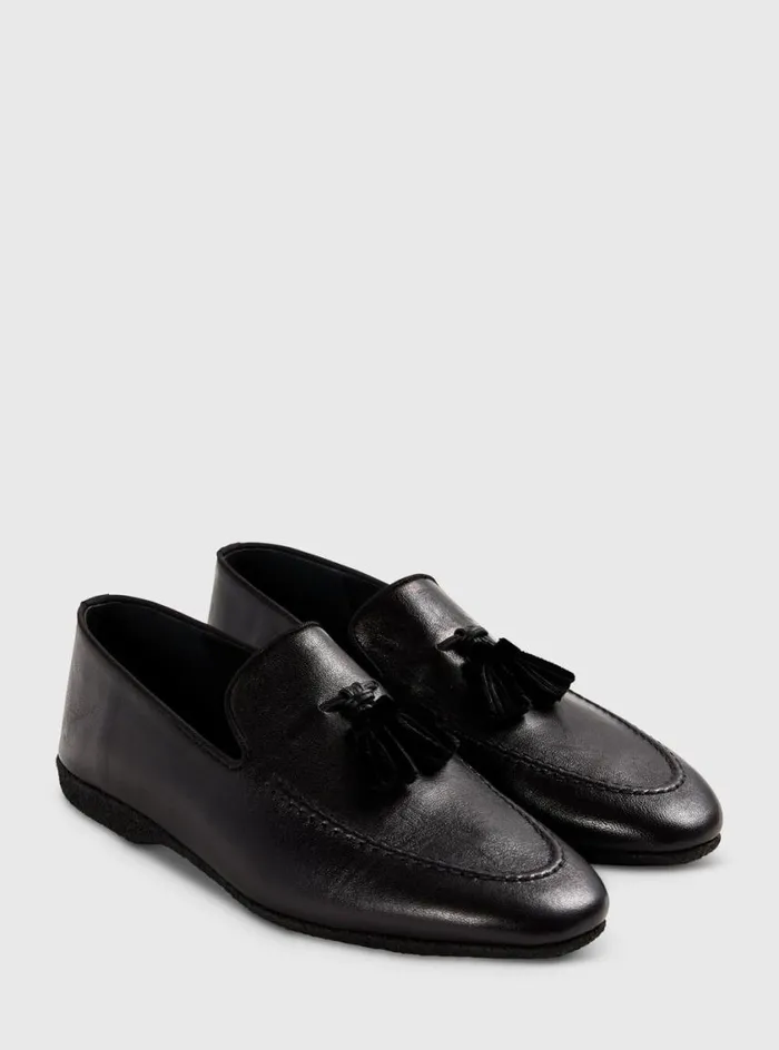 Men Paul Stuart Evening Hope Leather SlipOn Black Men Paul Stuart Evening Hope Leather SlipOn Black