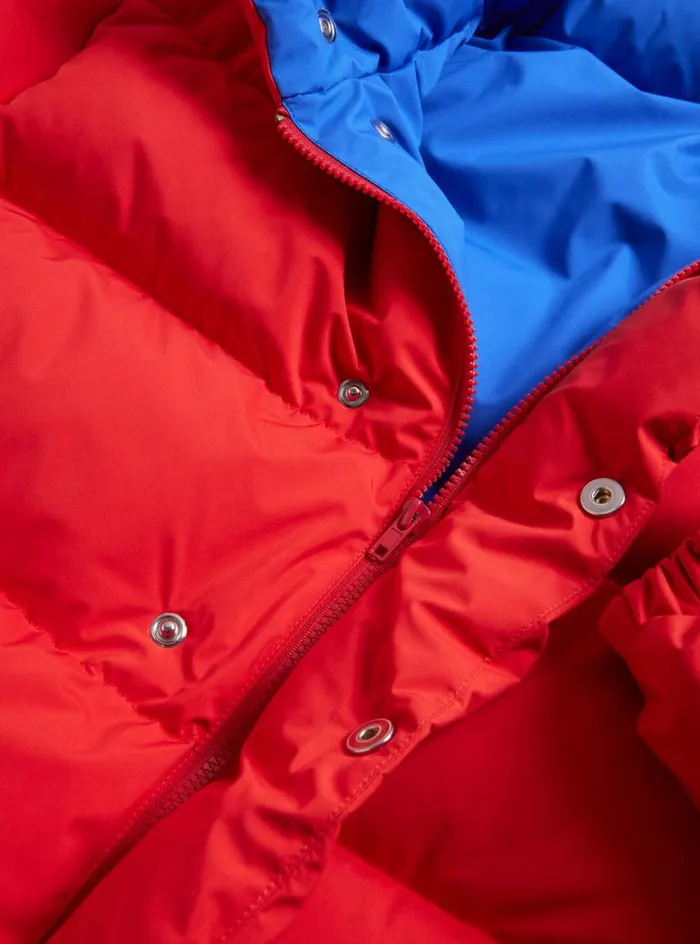 Men Paul Stuart Outerwear Puffer Jacket Red