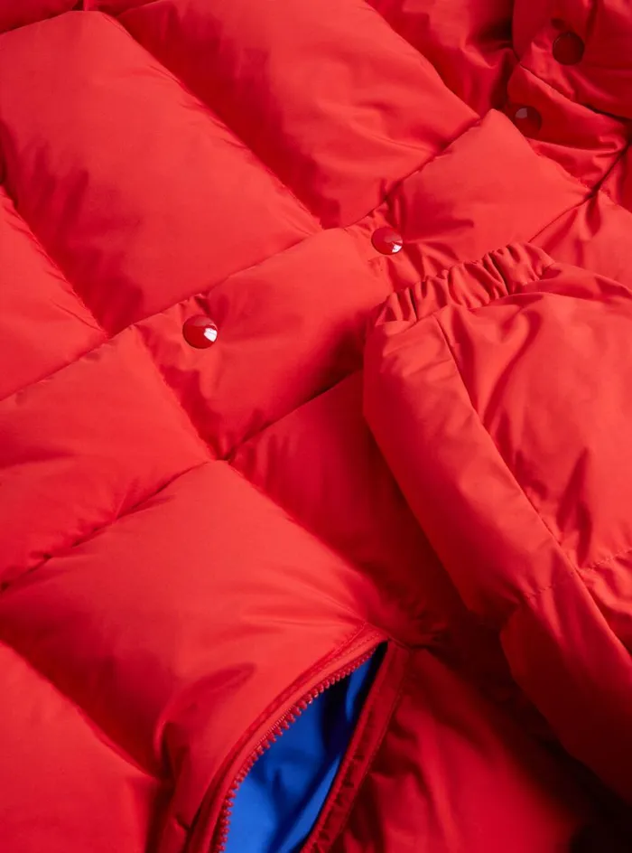 Men Paul Stuart Outerwear Puffer Jacket Red