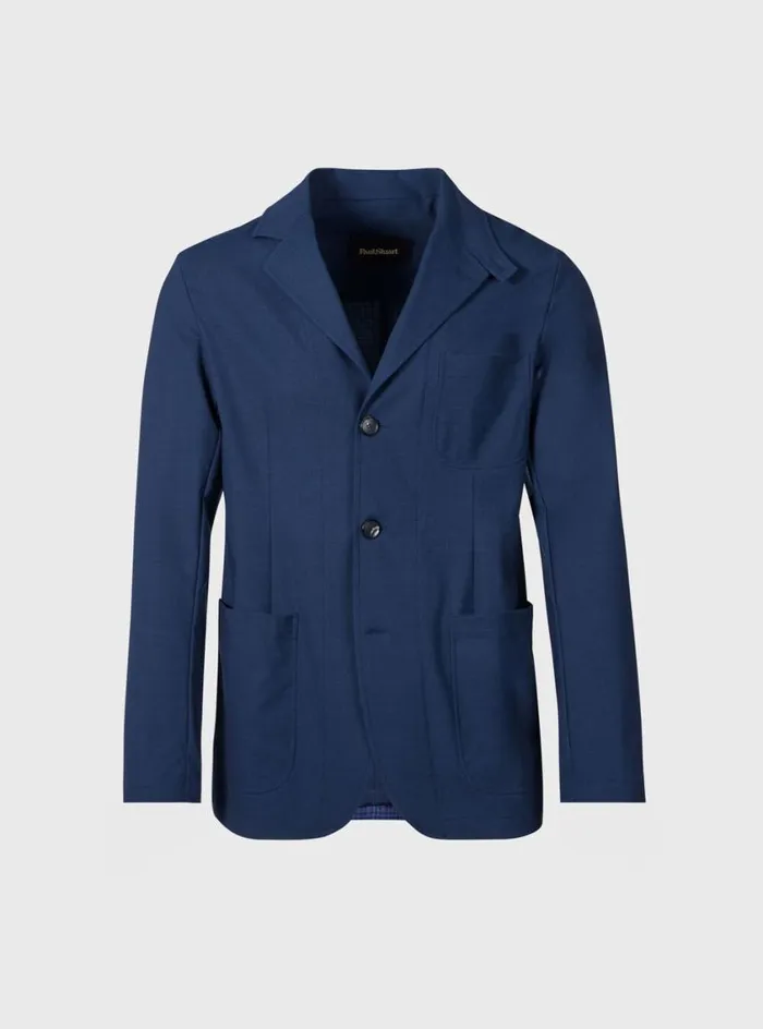 Men Paul Stuart Outerwear Wool Blazer Navy