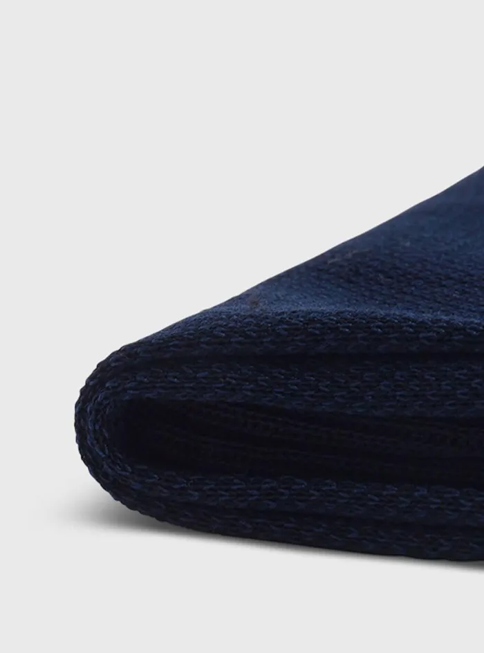 Men Paul Stuart Socks Cotton Oxford Sock Navyblue