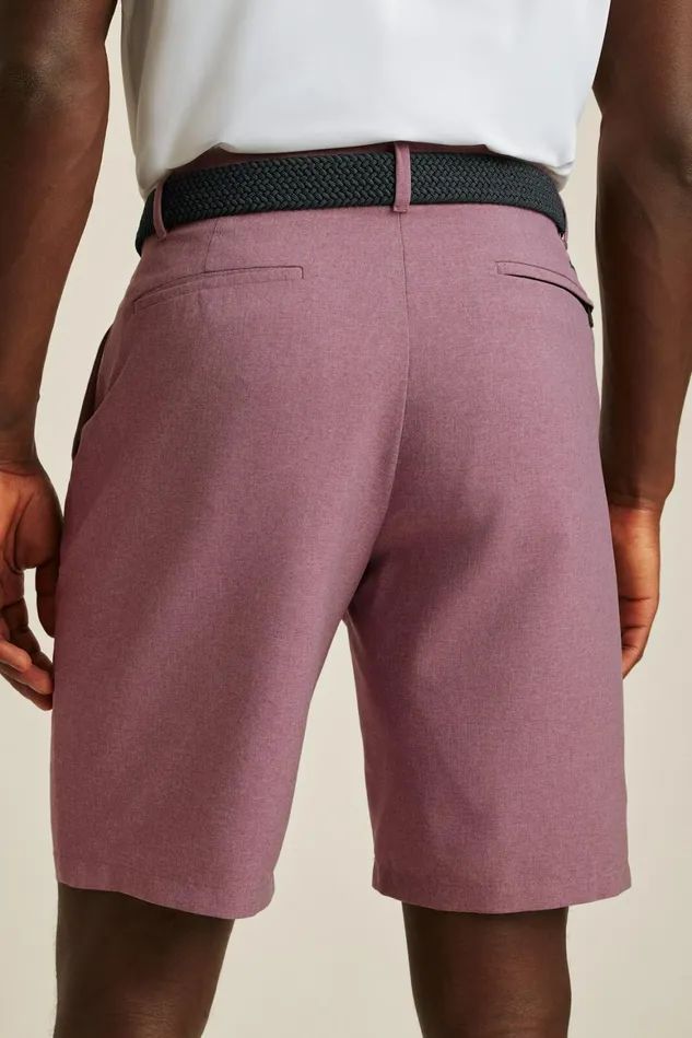 Men Performance Link Shorts Crushed Heather Violet Bonobos Casual Shorts