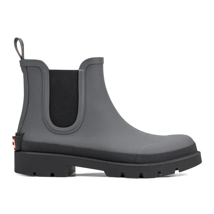 Men Rain Boots Hunter Boots Orford Waterproof Chelsea Boots Dark Gray