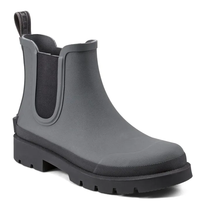 Men Rain Boots Hunter Boots Orford Waterproof Chelsea Boots Dark Gray Men Rain Boots Hunter Boots Orford Waterproof Chelsea Boots Dark Gray