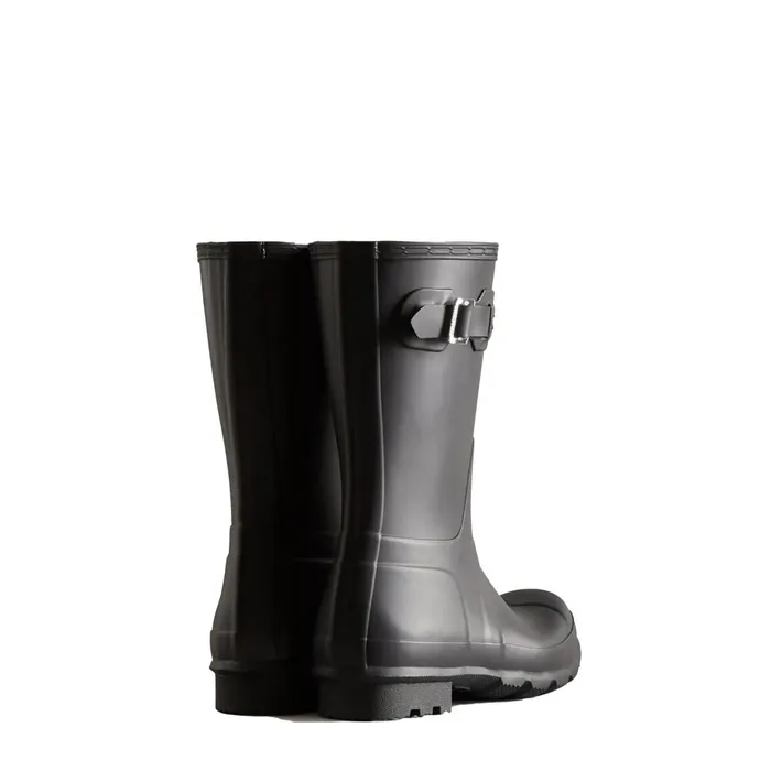Men Rain Boots Hunter Boots Original Short Rain Boots Black Men Rain Boots Hunter Boots Original Short Rain Boots Black