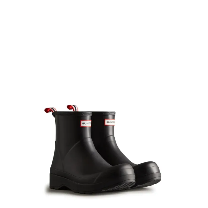 Men Rain Boots Hunter Boots PLAY Short Rain Boots Black Men Rain Boots Hunter Boots PLAY Short Rain Boots Black