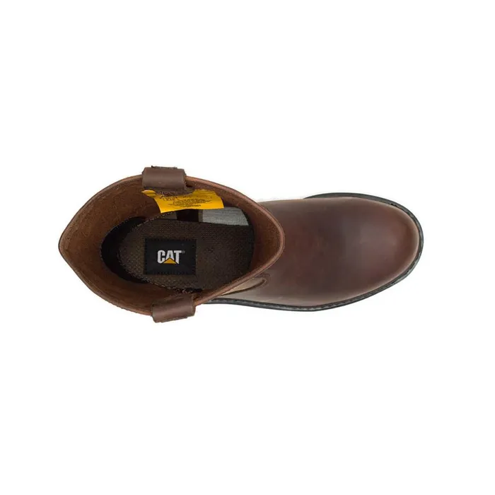 Men Revolver Steel Toe Work Boot Cat Footwear Boots