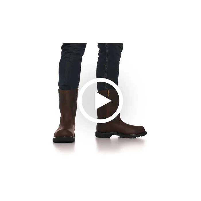 Men Revolver Work Boot Cat Footwear Boots