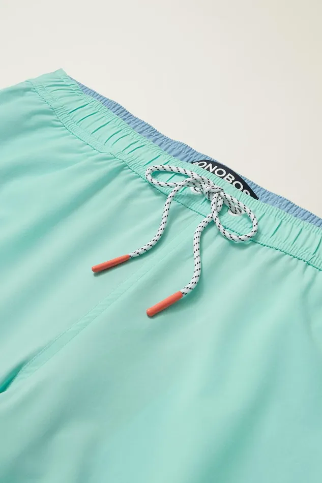 Men Riviera Recycled Swim Trunks Aqua Splash Bonobos Swim Trunks