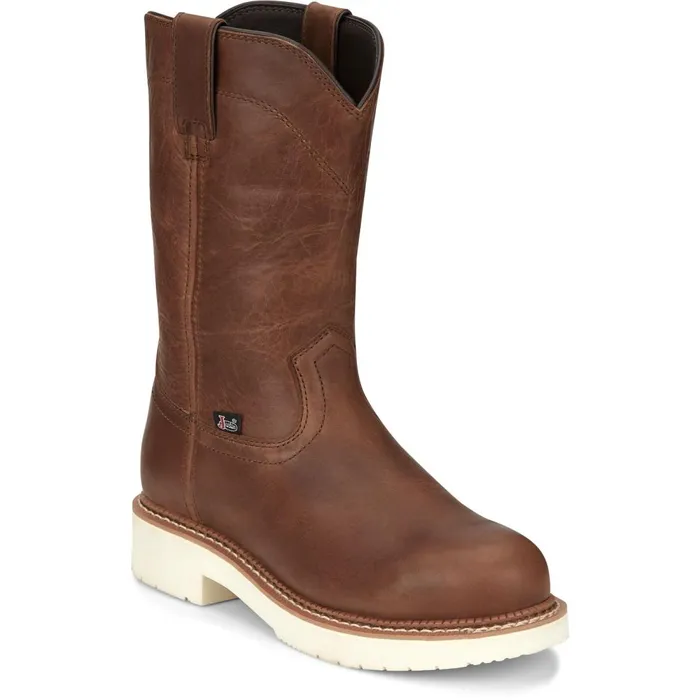 MEN RoundUp 11034 Steel Toe Limited Edition Brentwood Justin Boots Work