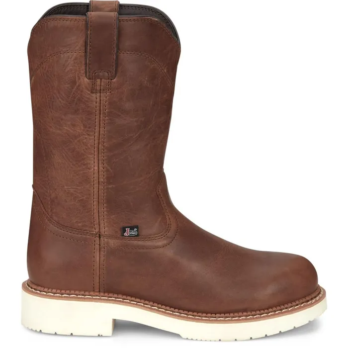MEN RoundUp 11034 Steel Toe Limited Edition Brentwood Justin Boots Work