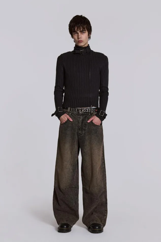 Men Rubble Knit Jaded London Knitwear