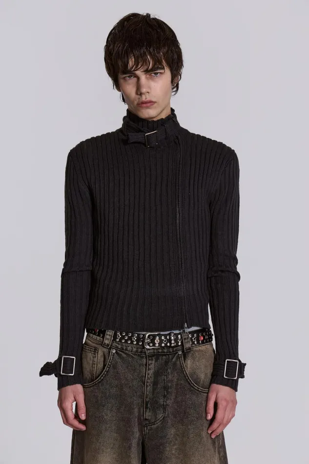 Men Rubble Knit Jaded London Knitwear