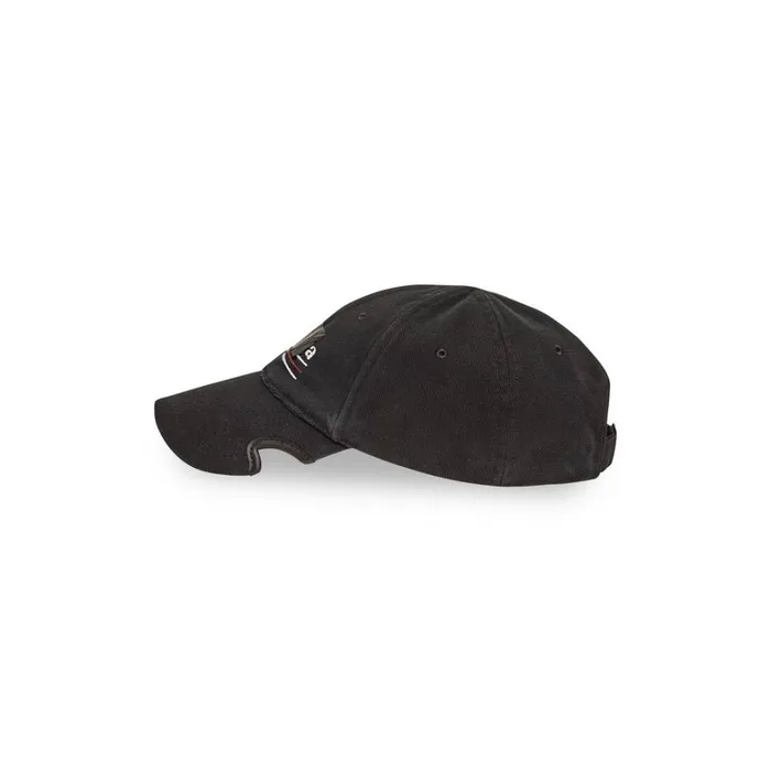 Men Scarves and Caps Balenciaga Gaffer Cap In Black