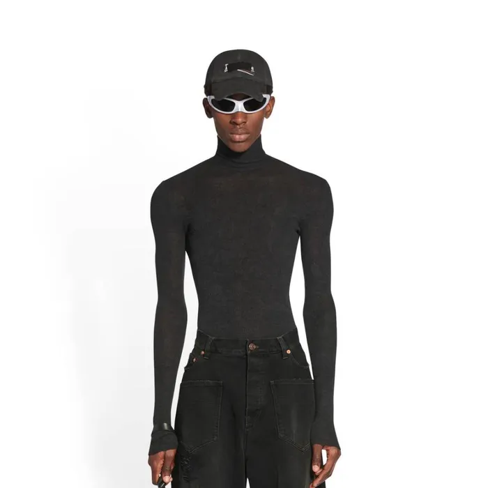 Men Scarves and Caps Balenciaga Gaffer Cap In Black